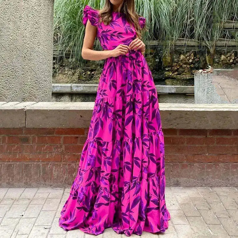 Bella | Women's Sleeveless Floral Maxi Dress