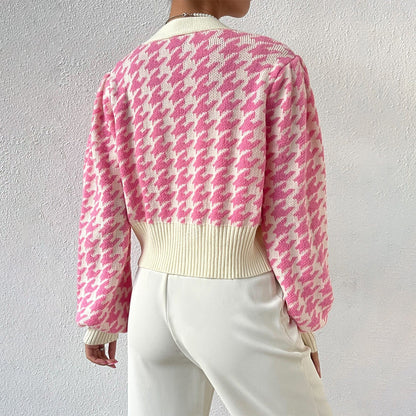 Betty | Women's Cropped V-Neck Cardigan