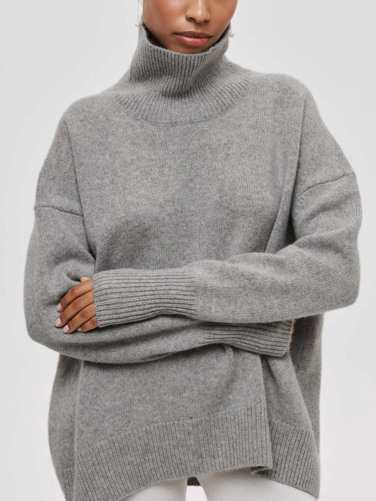Betty | Women's Oversized Turtleneck Sweater