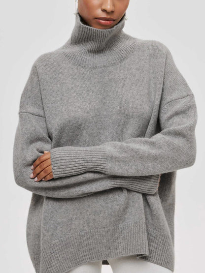 Betty | Women's Oversized Turtleneck Sweater