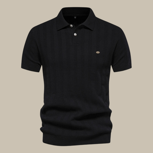 Billy | Men's Vertical Stripe Classic Fit Polo Shirt