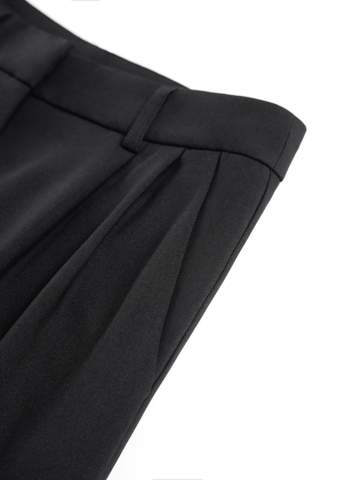 Blair | Women's High-Waisted Pleated Wide Leg Pants