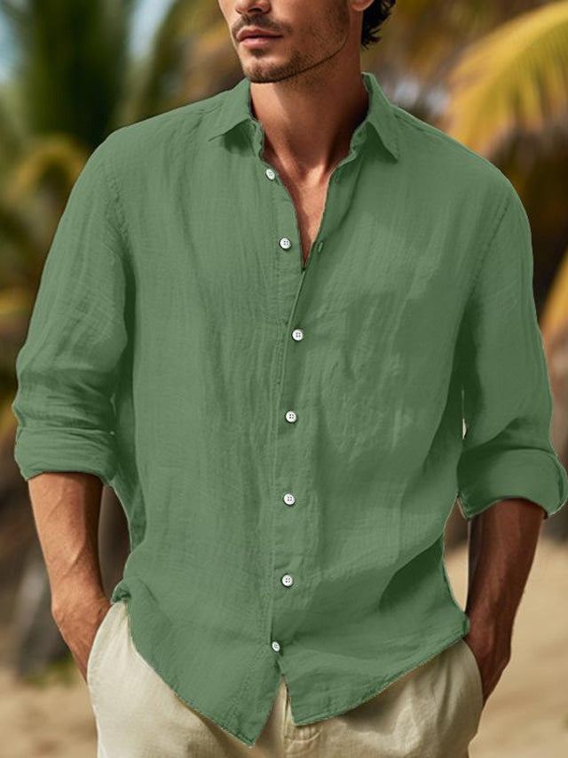 Bo | Men's Button-Down Casual Shirt