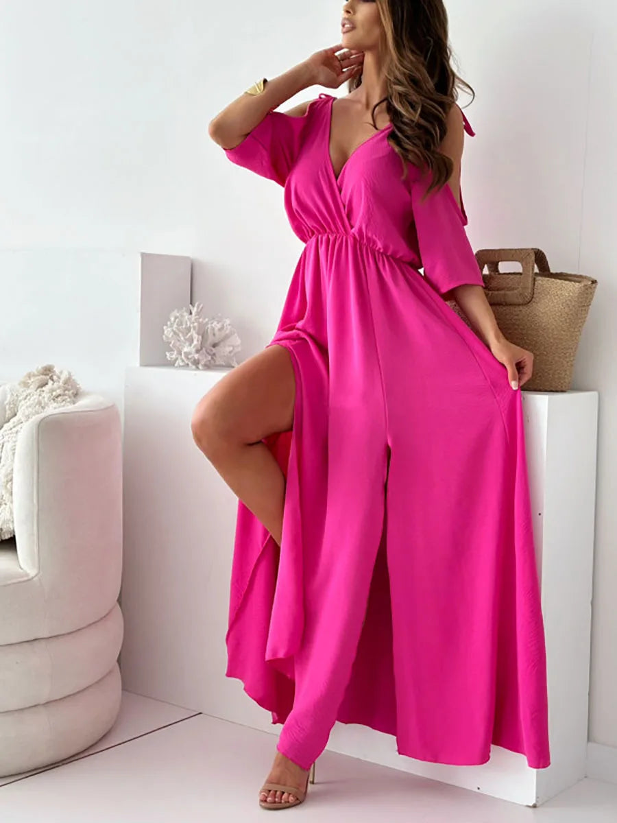 Brianna | Women's Wrap Maxi Dress