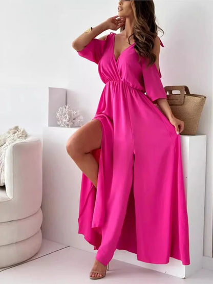 Brianna | Women's Wrap Maxi Dress