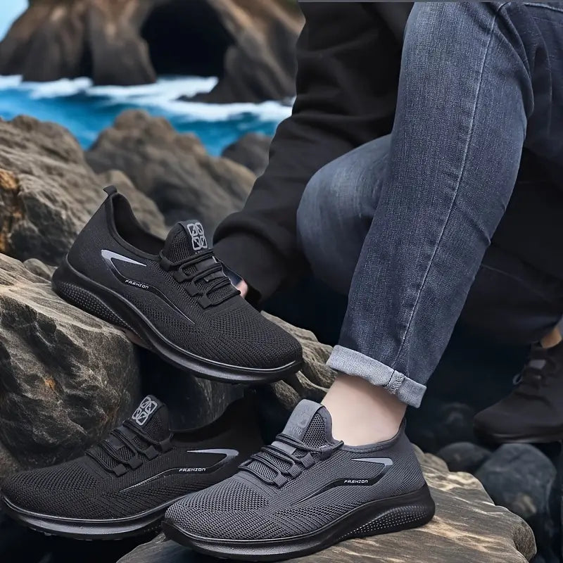 Bruce | Men's Lace-Up Athletic Sneakers
