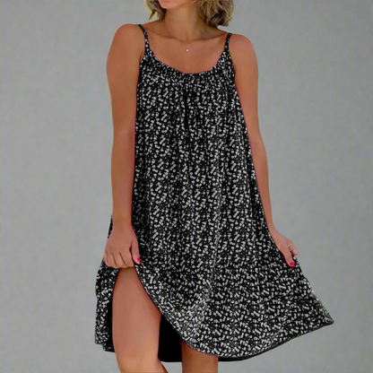 Carla | Women's Sleeveless Floral Mini Dress