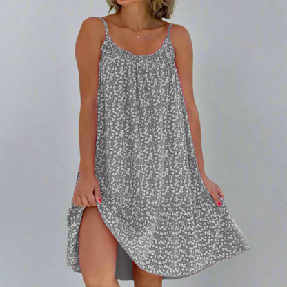 Carla | Women's Sleeveless Floral Mini Dress