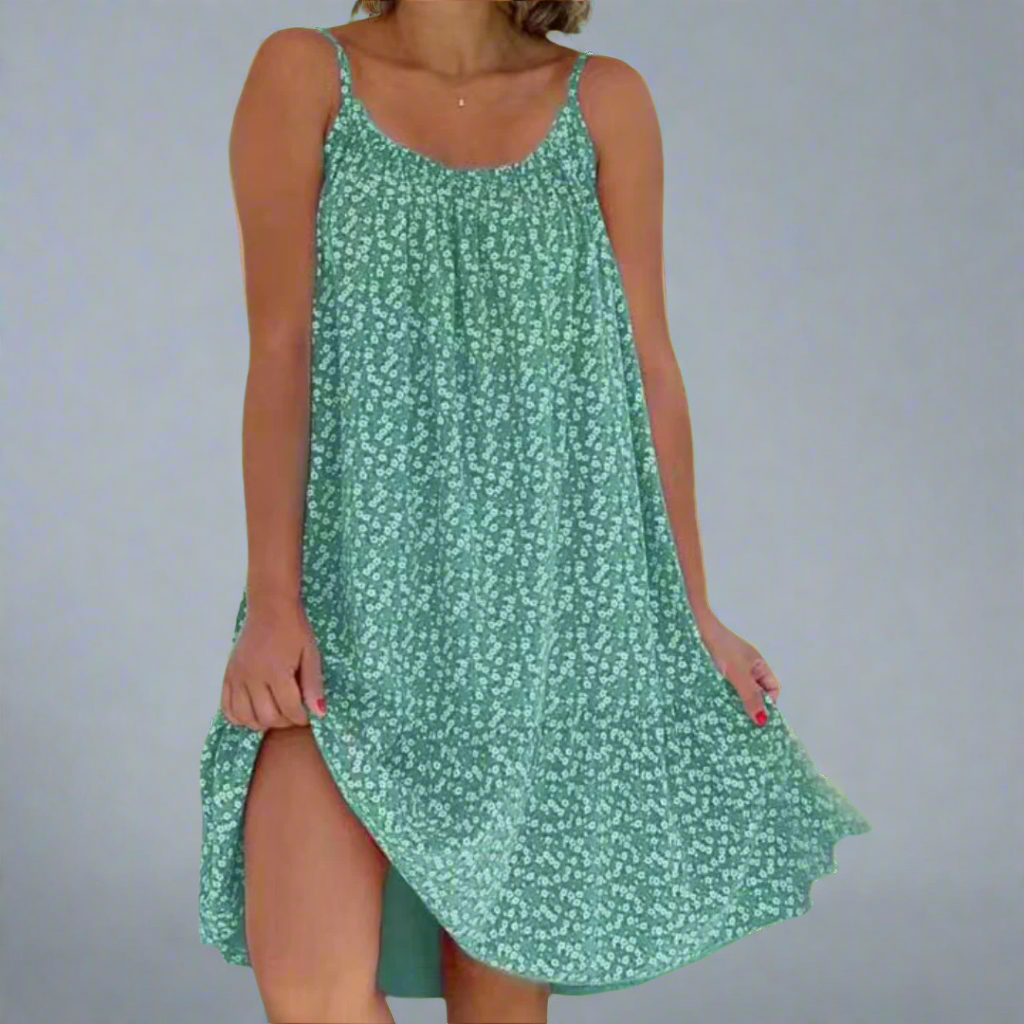 Carla | Women's Sleeveless Floral Mini Dress