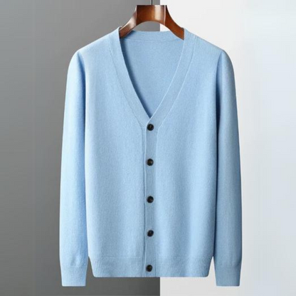 Carlton | Men's V-Neck Button-Down Cardigan