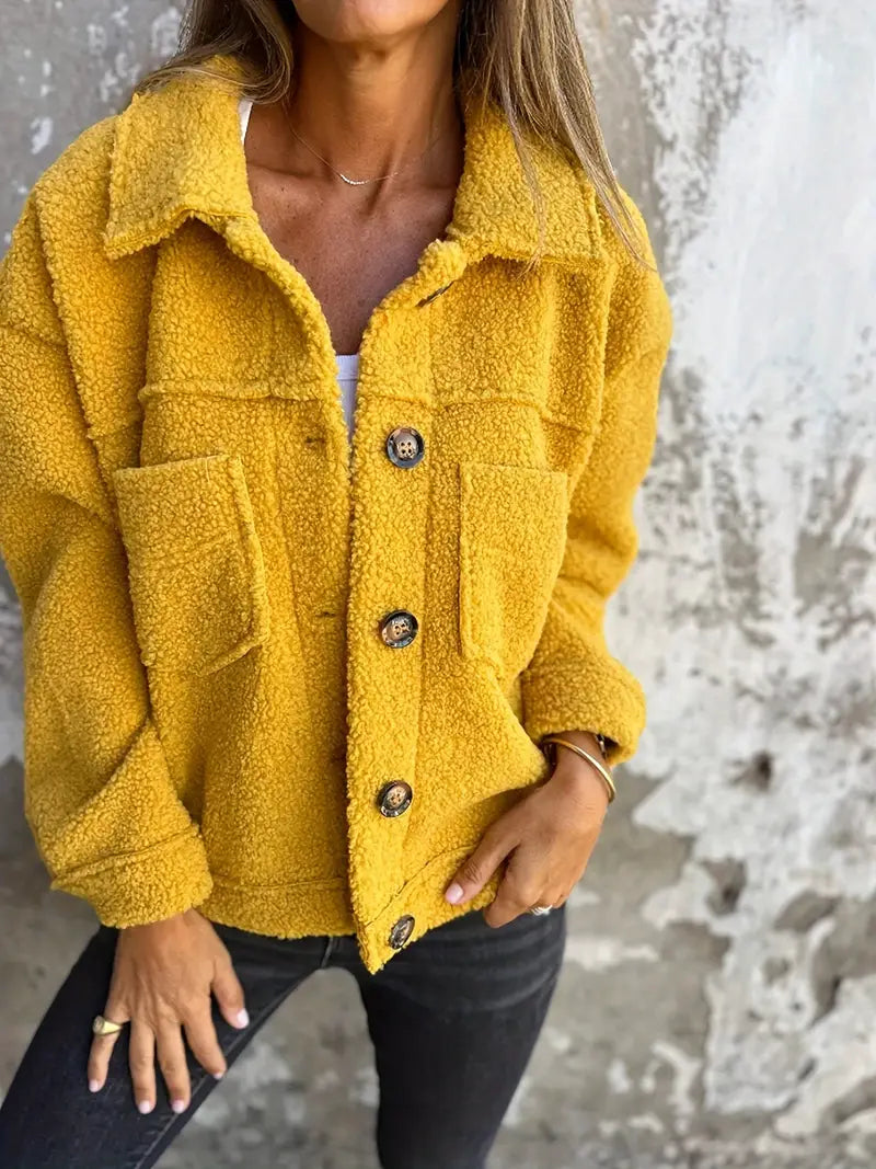 Carolyn | Women's Button-Down Relaxed Fit Jacket