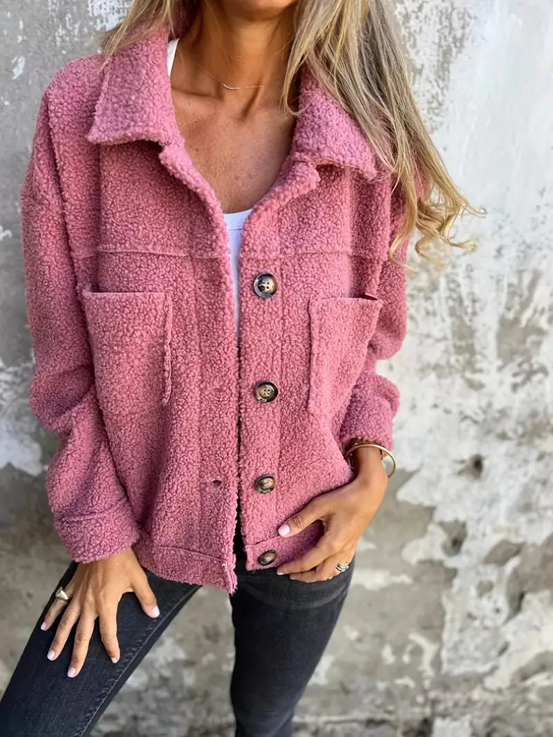 Carolyn | Women's Button-Down Relaxed Fit Jacket