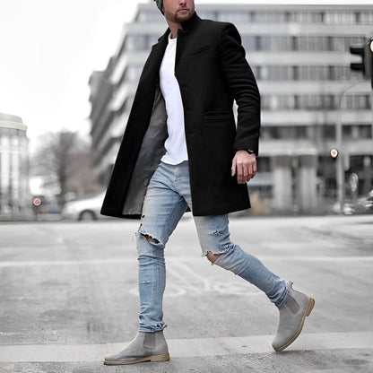Carson | Men's Slim-Fit Topcoat