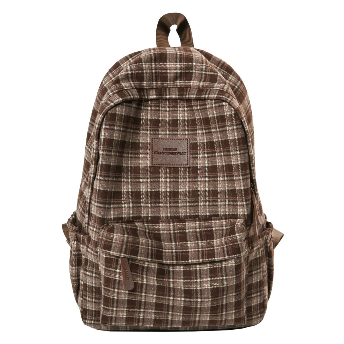 Casual Dotted Pattern School Backpack