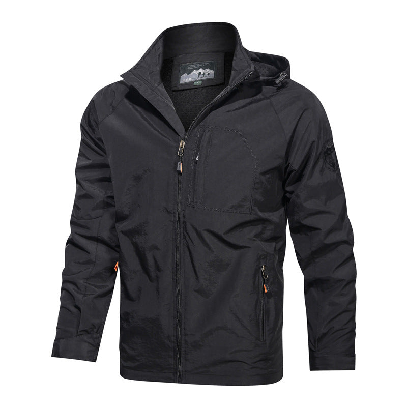 Charlie | Men's Hooded Lightweight Jacket