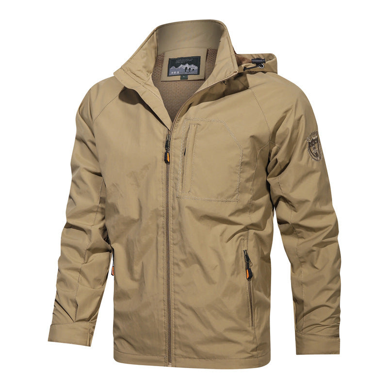 Charlie | Men's Hooded Lightweight Jacket