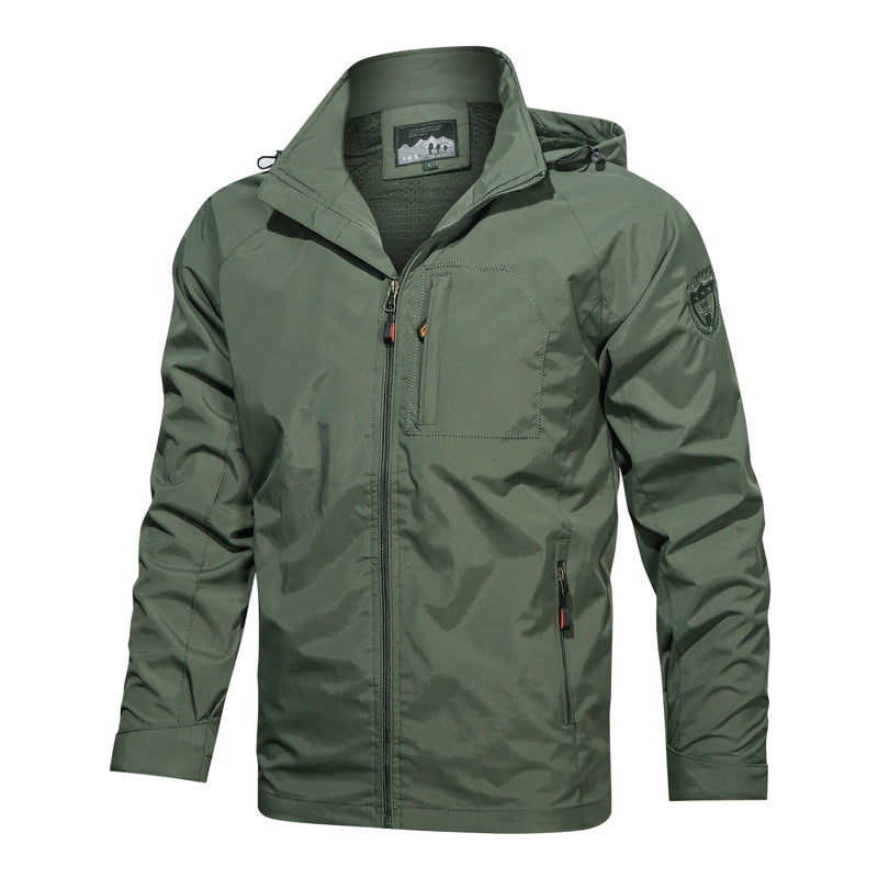 Charlie | Men's Hooded Lightweight Jacket