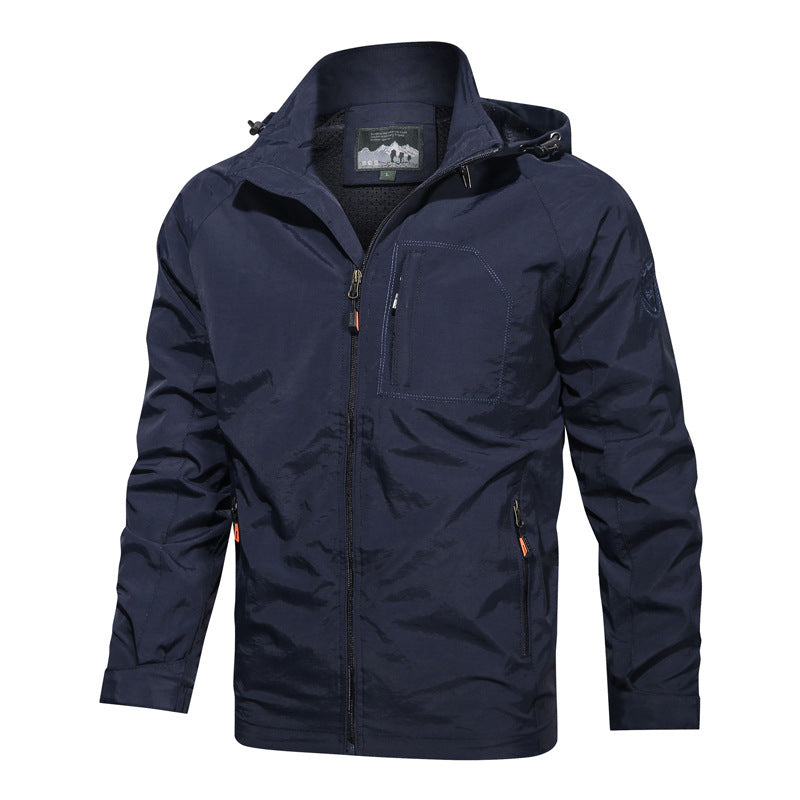 Charlie | Men's Hooded Lightweight Jacket
