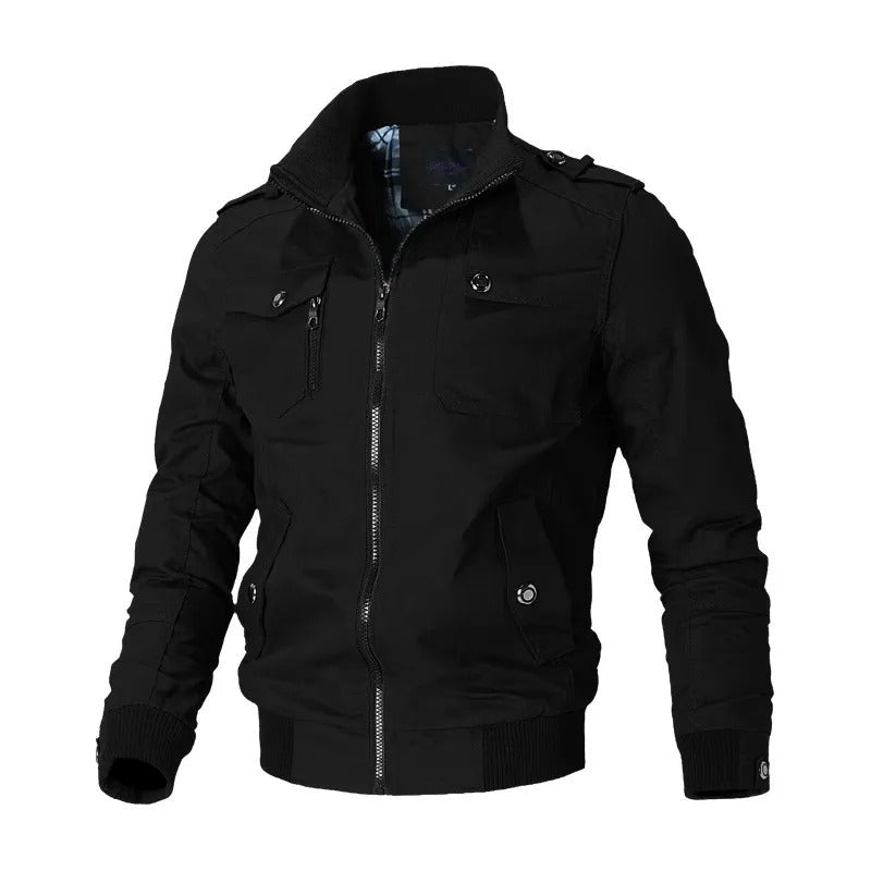 Chris | Men's Full Zip Bomber Jacket