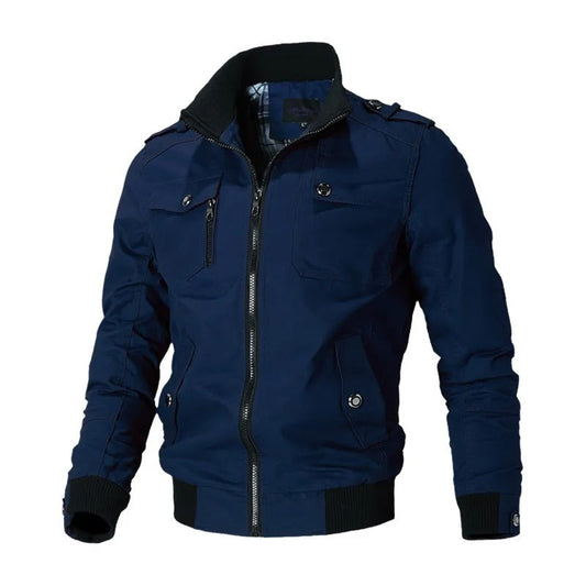 Chris | Men's Full Zip Bomber Jacket