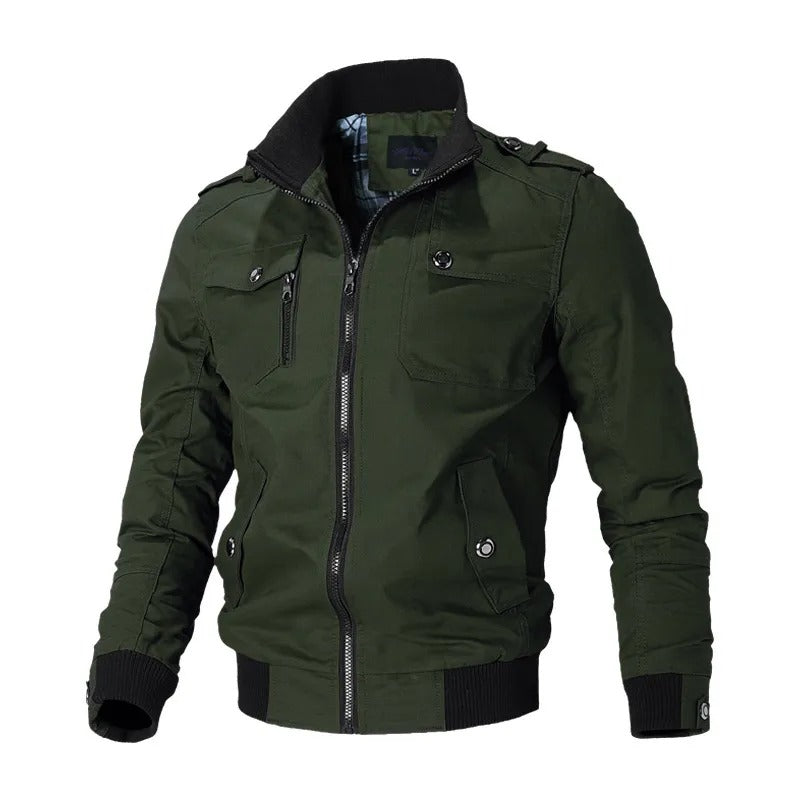 Chris | Men's Full Zip Bomber Jacket
