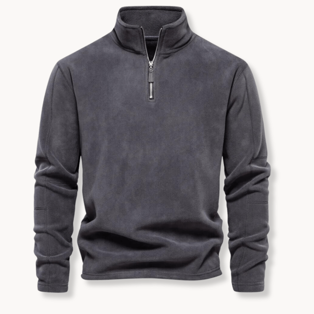 Chris | Men's Quarter Zip Pullover Sweater