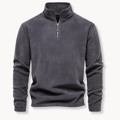 Chris | Men's Quarter Zip Pullover Sweater