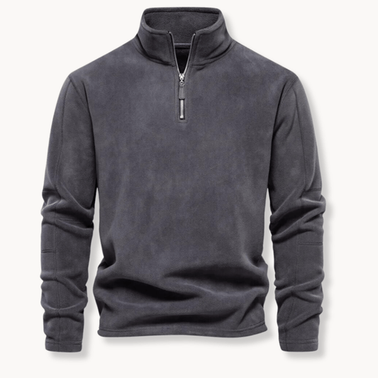 Chris | Men's Quarter Zip Pullover Sweater