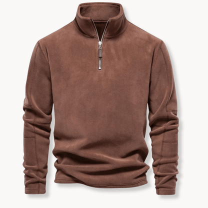 Chris | Men's Quarter Zip Pullover Sweater