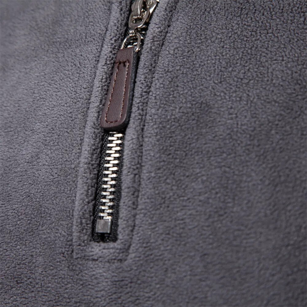 Chris | Men's Quarter Zip Pullover Sweater