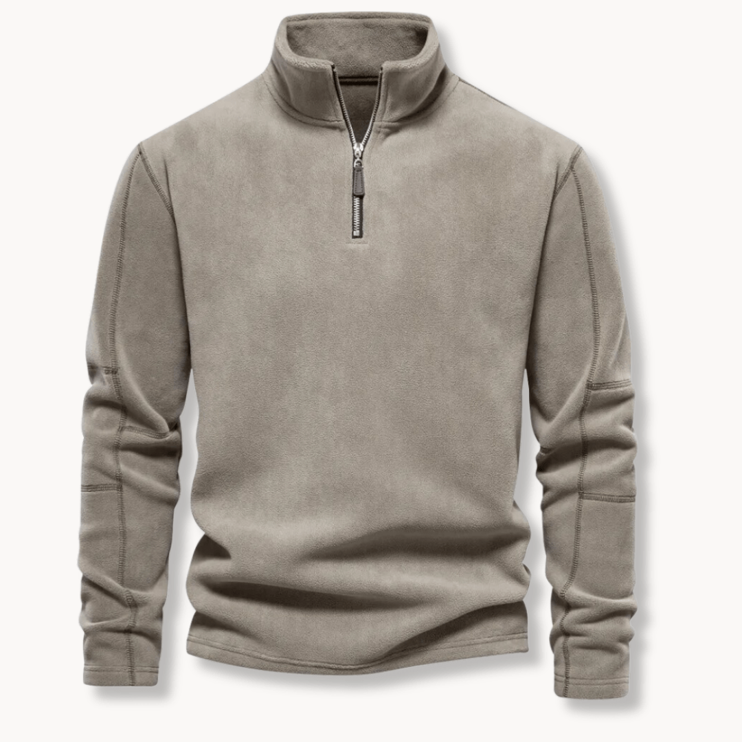 Chris | Men's Quarter Zip Pullover Sweater