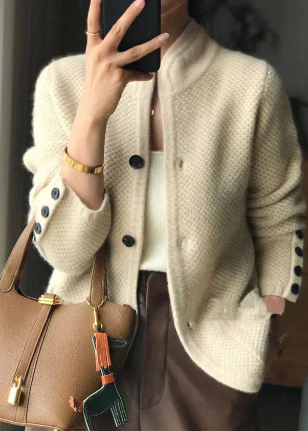 Christine | Women's Button-Front Long Sleeve Cardigan