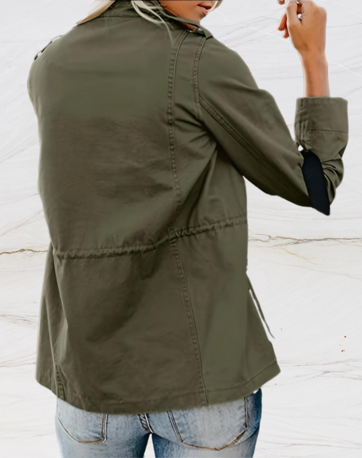Christine | Women's Military Utility Jacket