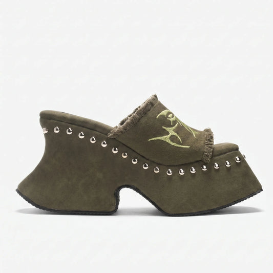 Chunky Platform Mules