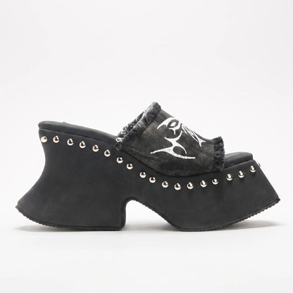 Chunky Platform Mules