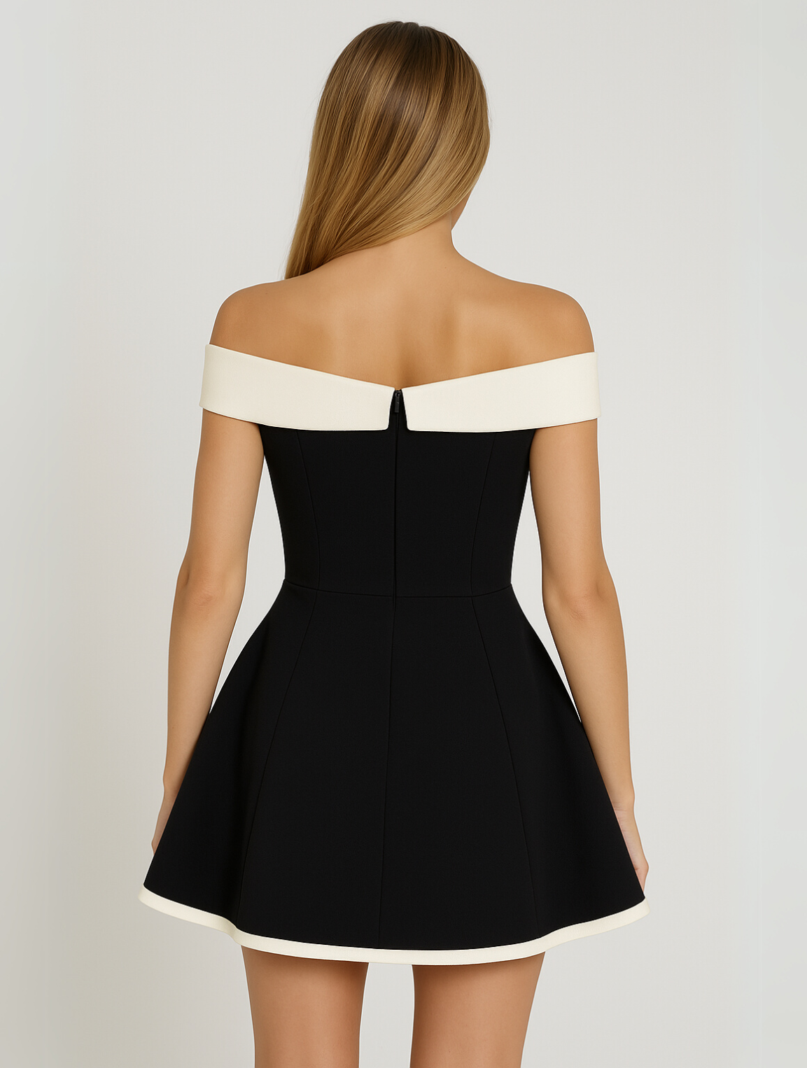 Cindy | Women's Off-Shoulder A-Line Mini Dress