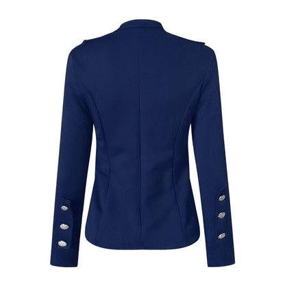 Clara | Women's Button Front Fitted Military Jacket