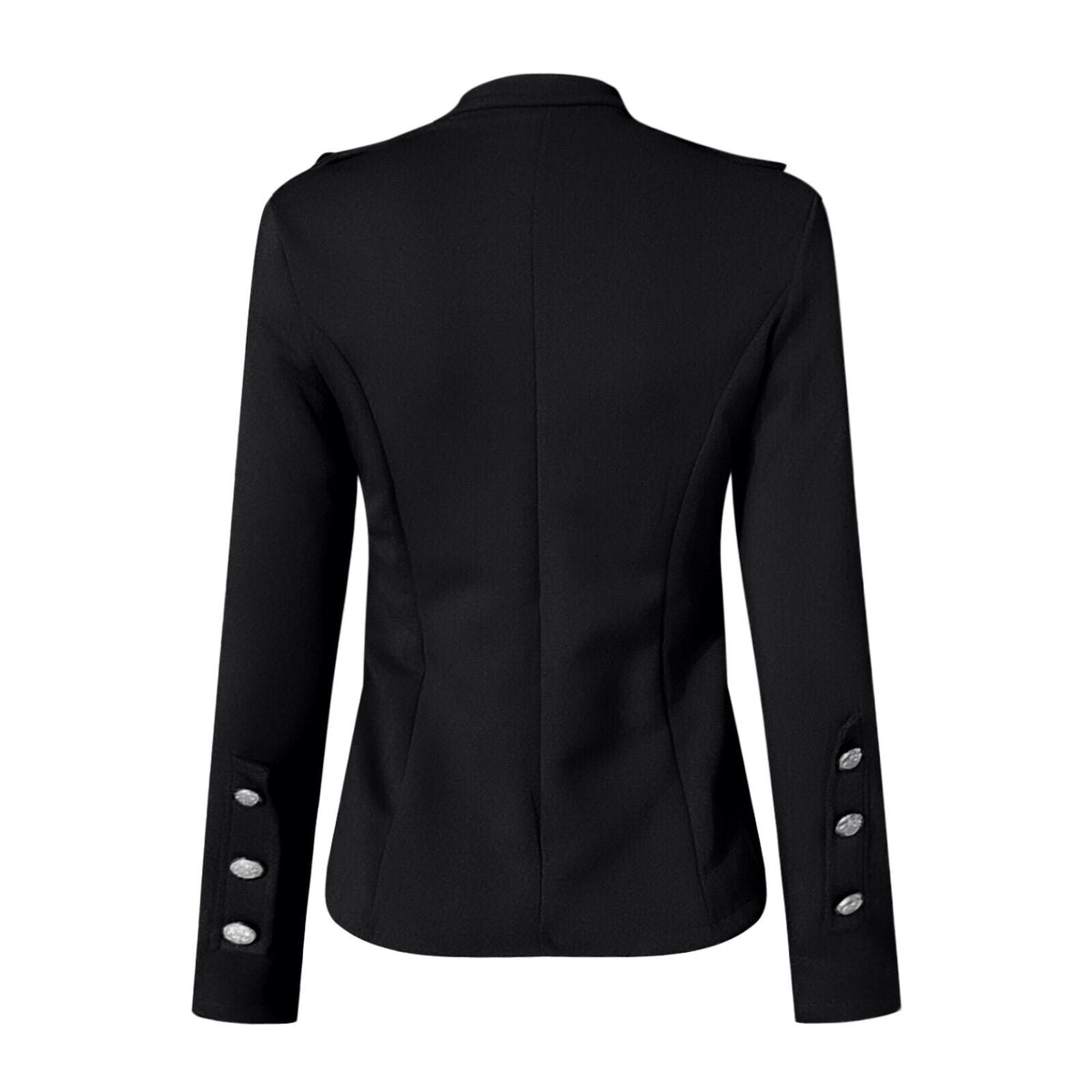 Clara | Women's Button Front Fitted Military Jacket