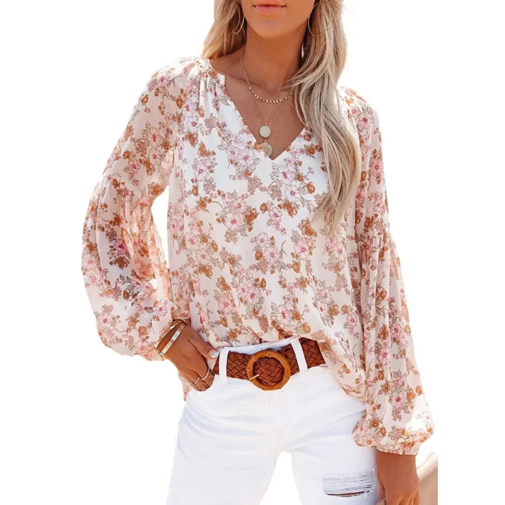Classic Women's Long-Sleeve Blouse
