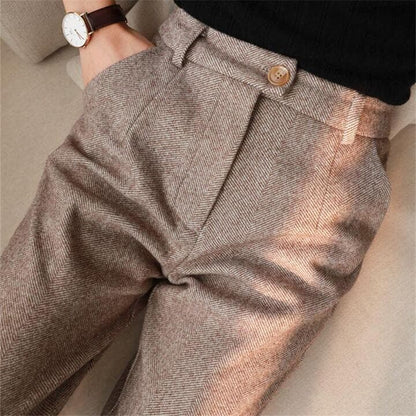 Clayton | Men's Herringbone Dress Pants