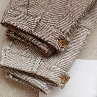 Clayton | Men's Herringbone Dress Pants