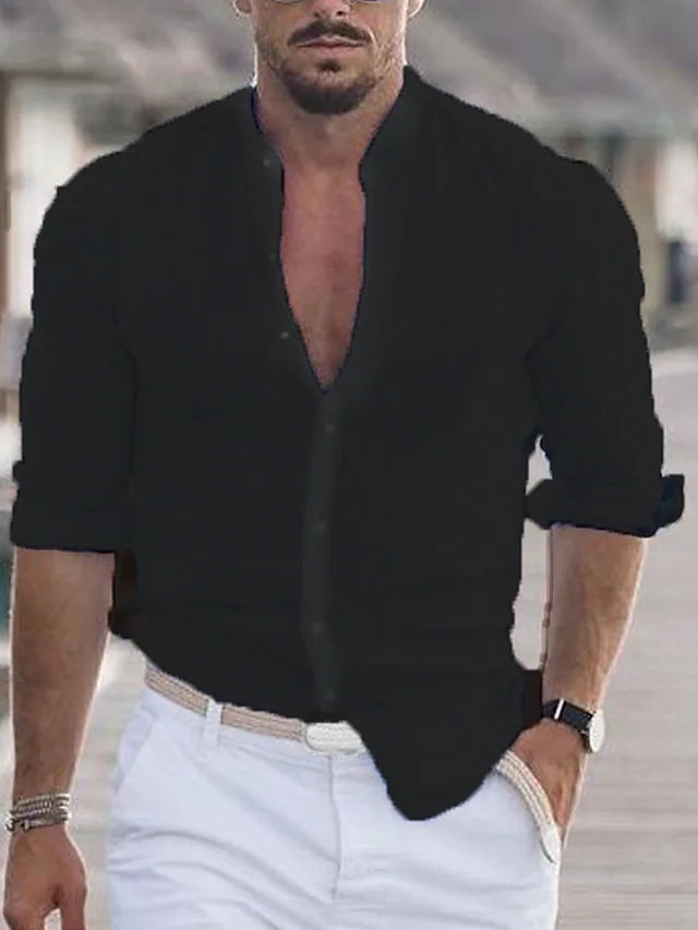 Clint | Men's Button-Down Casual Shirt