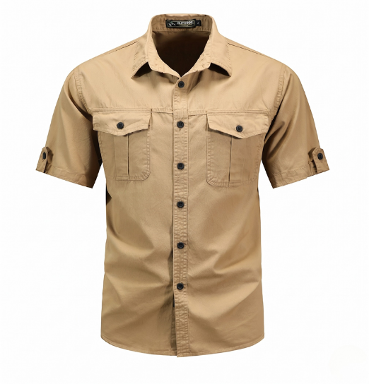 Clinton | Men's Short Sleeve Button-Down Shirt