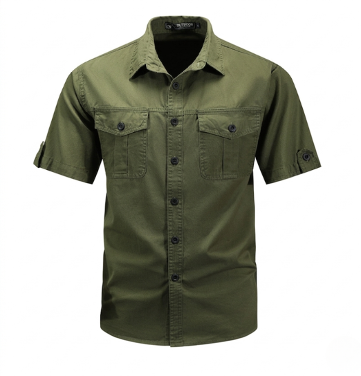 Clinton | Men's Short Sleeve Button-Down Shirt