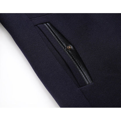 Colin | Men's Stand Collar Mid-Length Coat