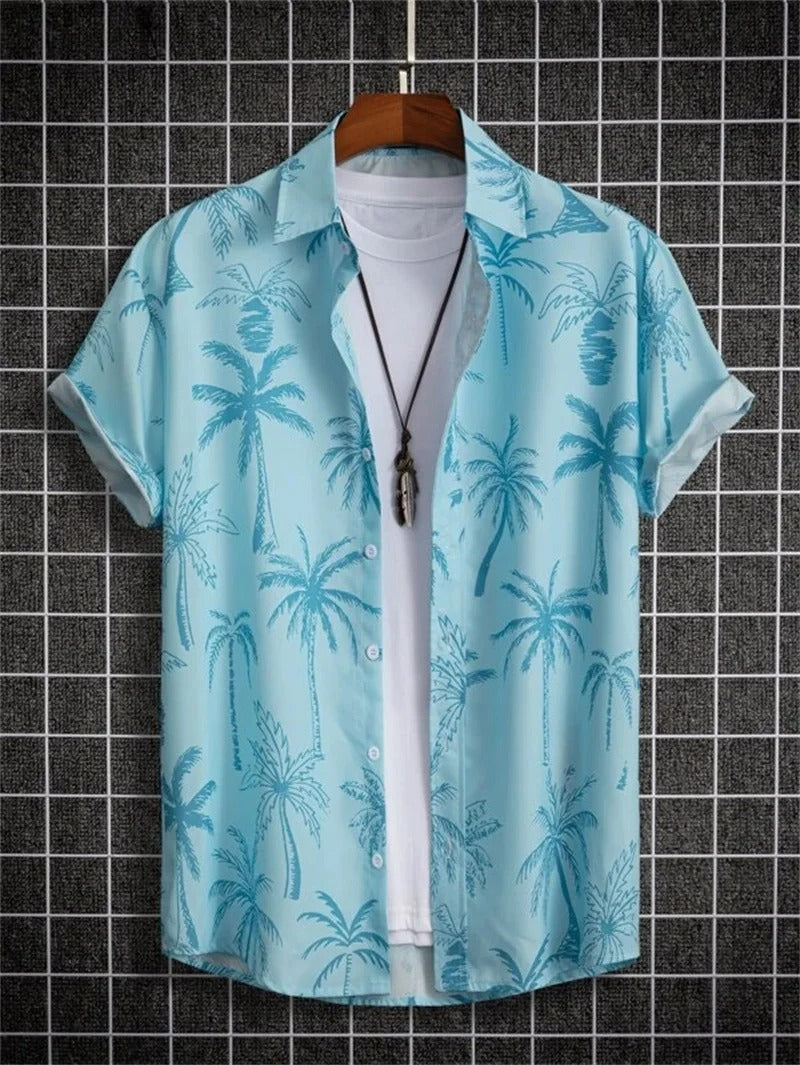 Collared Short-Sleeve Shirt