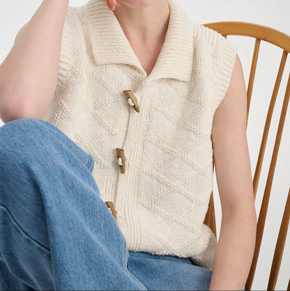 Colleen | Women's Button Front Knit Top