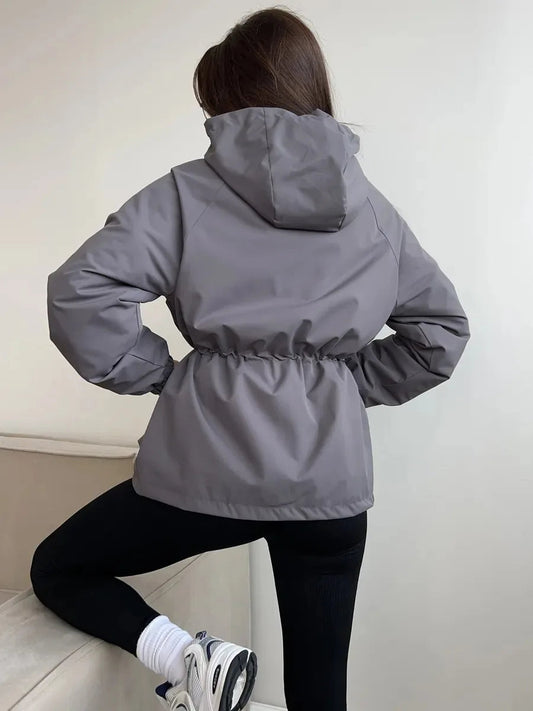Colleen | Women's Hooded A-Line Coat