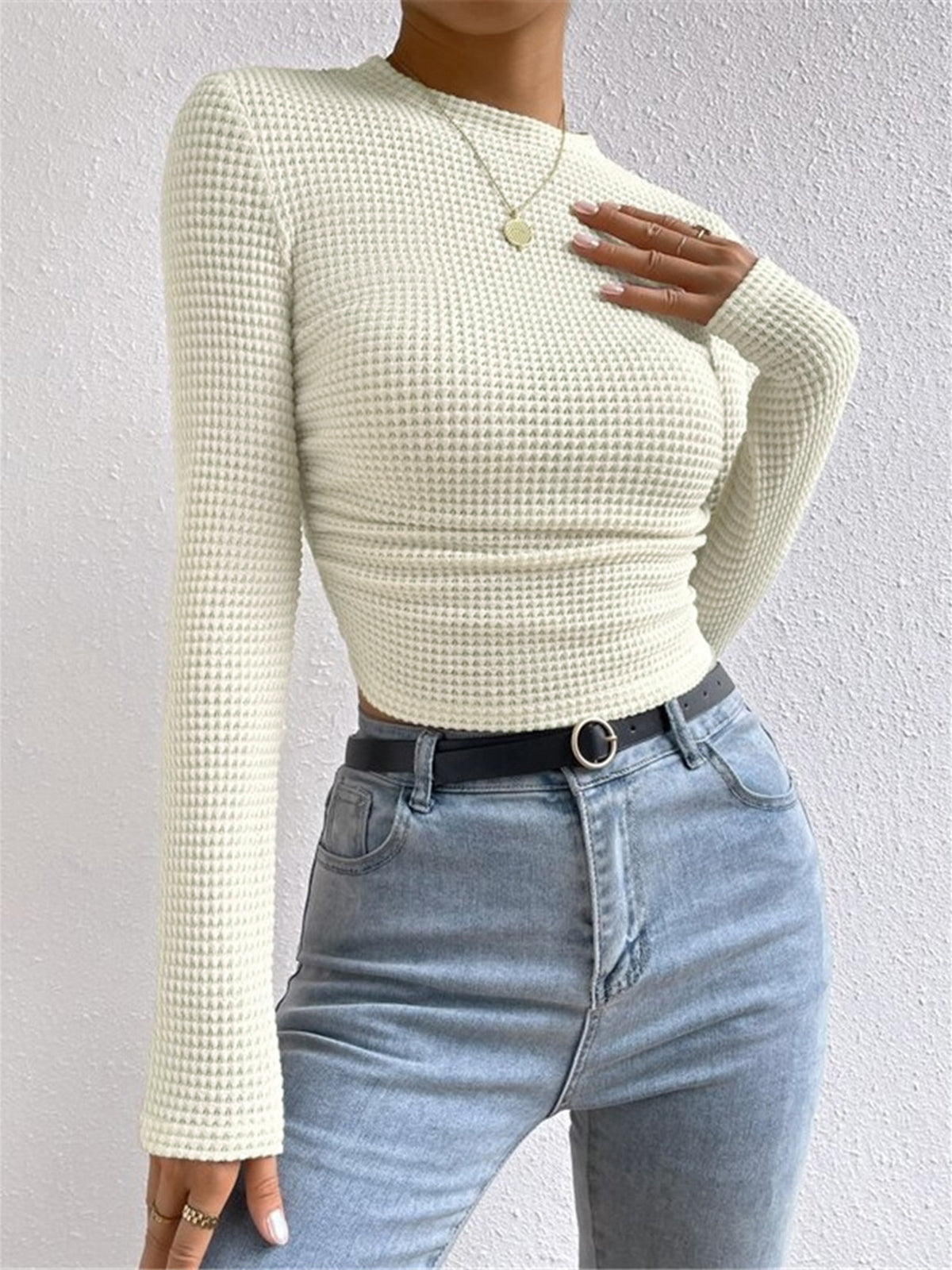 Connie | Women's Fitted Long Sleeve Top