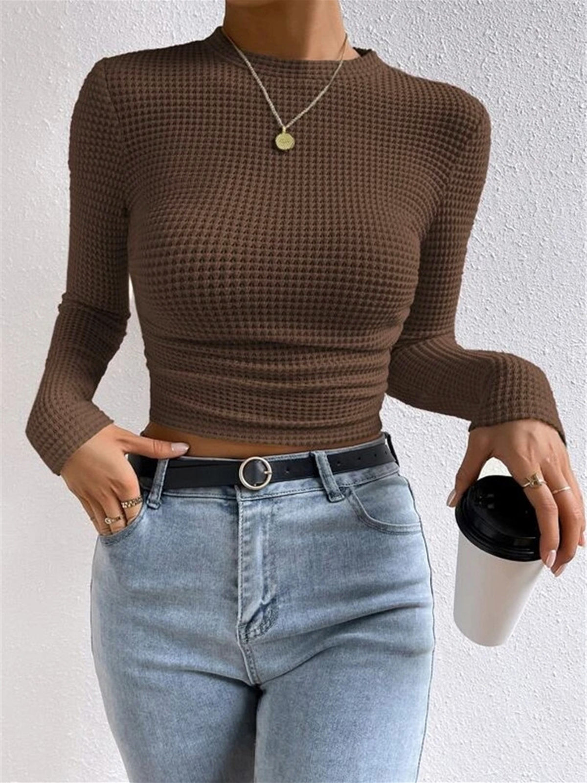 Connie | Women's Fitted Long Sleeve Top
